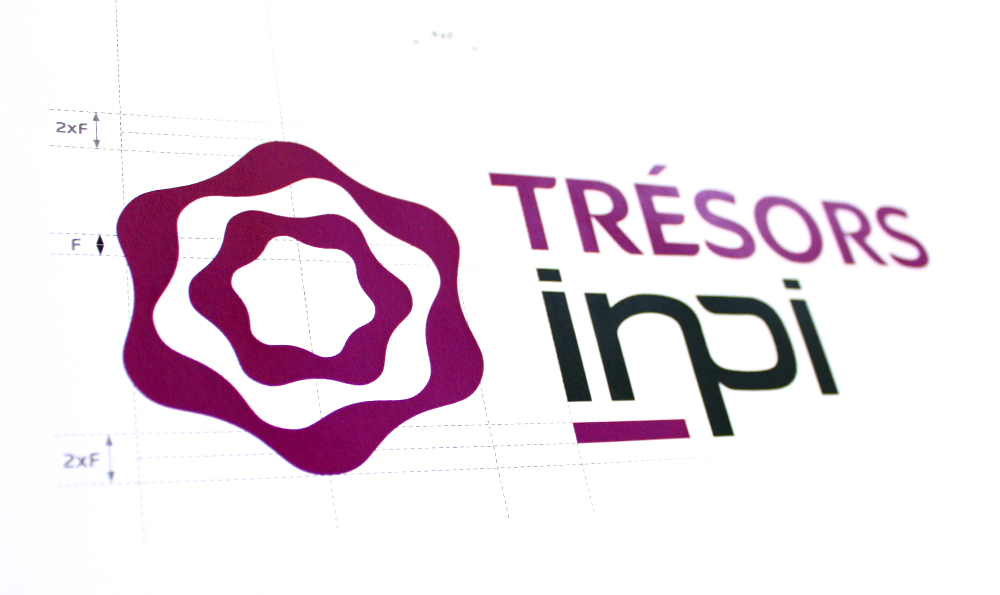  Grille construction logo INPI Trésors agence secrète