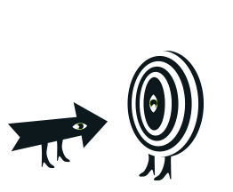  Illustrations cible agence secrète agence communication mission