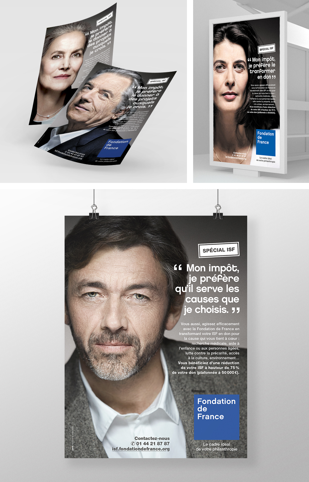  Campagne Fondation de France, agence secrète