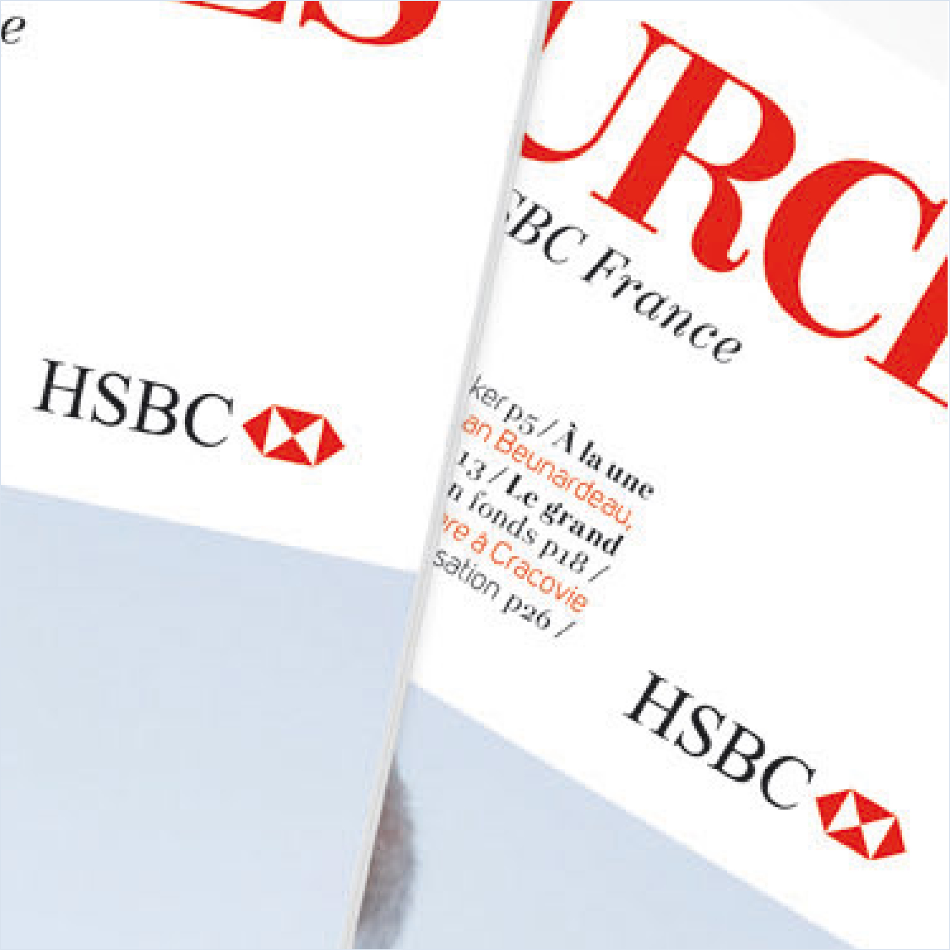 Zoom couverture HSBC agence secrète