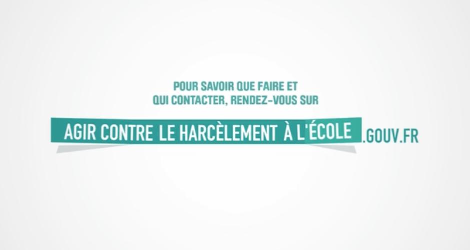 Campagne contre le harcèlement scolaire agence secrète