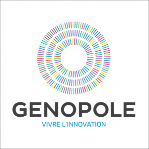 Logo Genopole conçu par l agence secrète