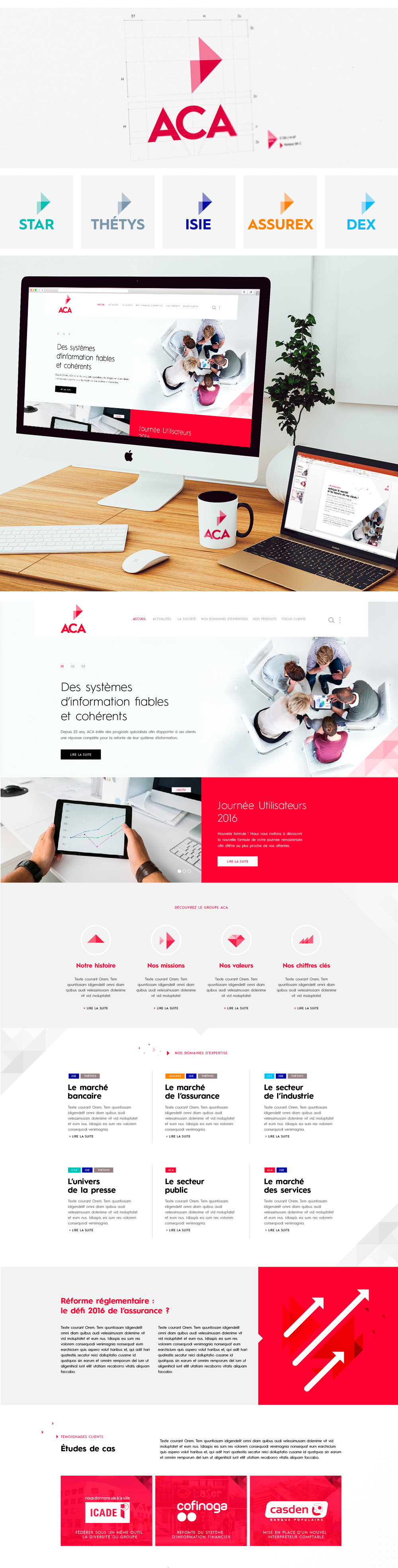  Refonte du site ACA par l'agence secrète