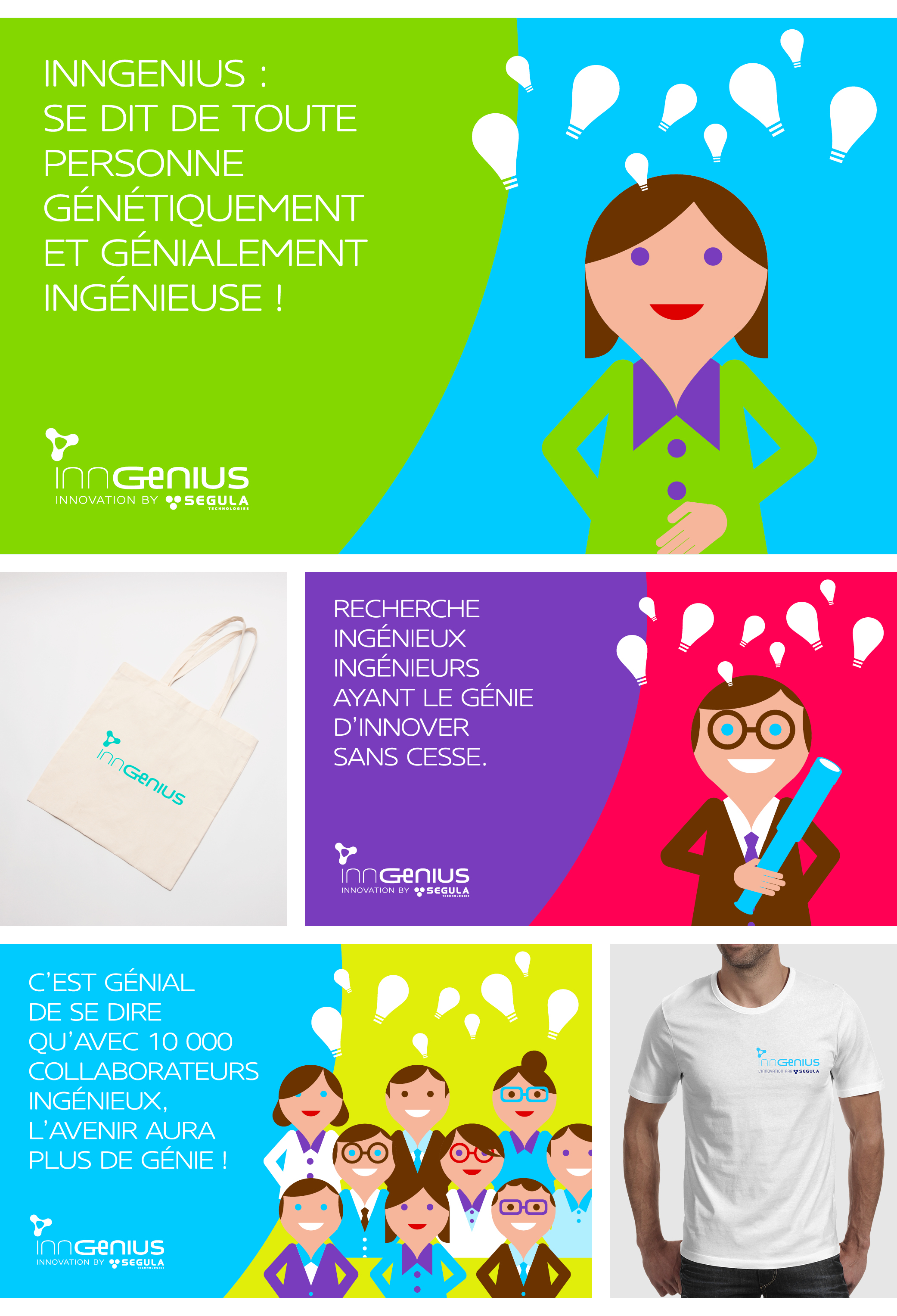 Campagne Inngenius de Segula Technologies imaginée par l agence secrète