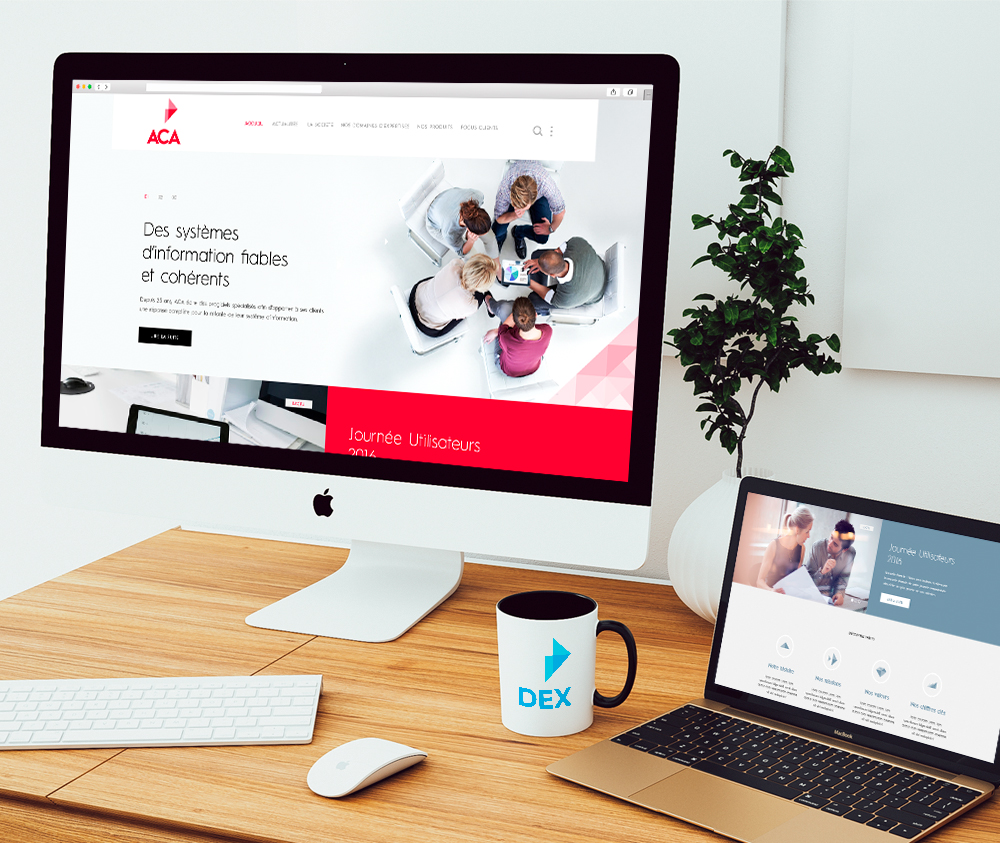  Site ACA décliné pour toutes les marques et conçu par l agence secrète
