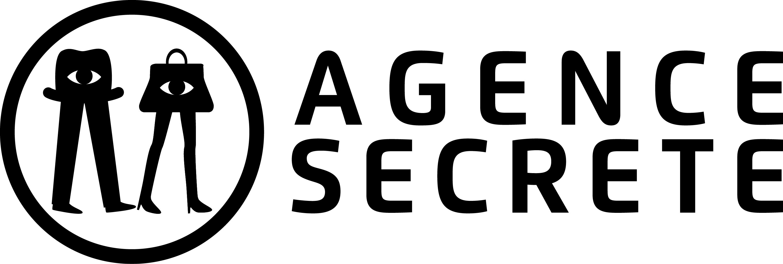  Logo de l'agence secrète en version horizontale sans signature