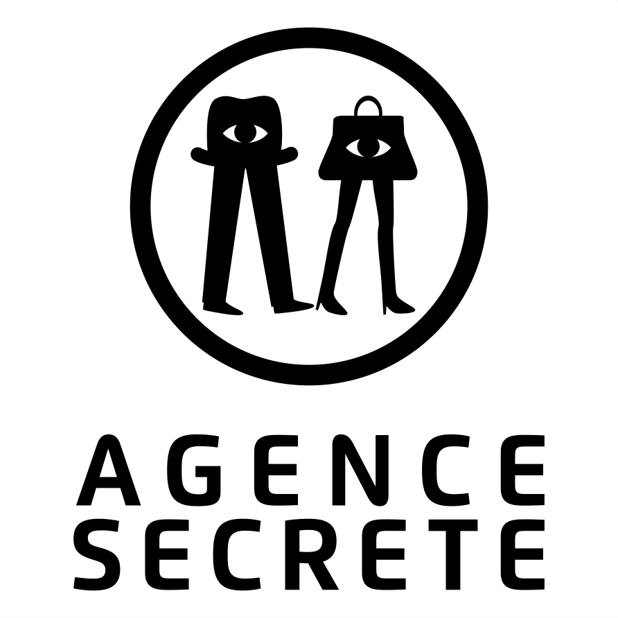  Logo de l'agence secrète en version verticale sans signature
