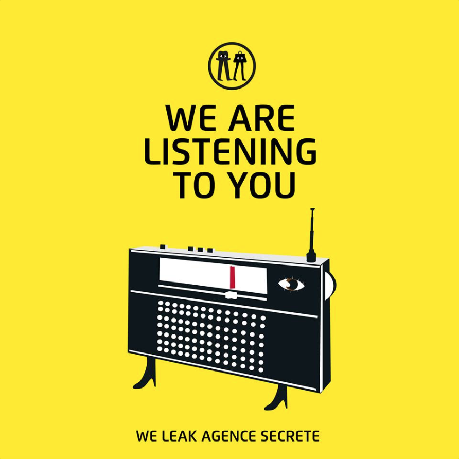  Illustration de l agence secrète pour annoncer son lancement